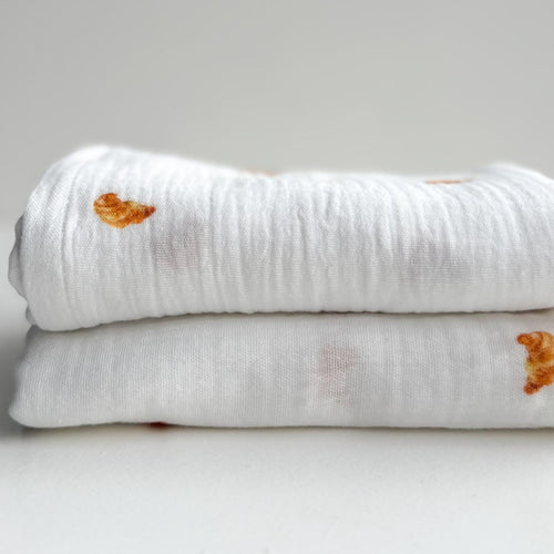 Hydrofiel doek - CROISSANTJES