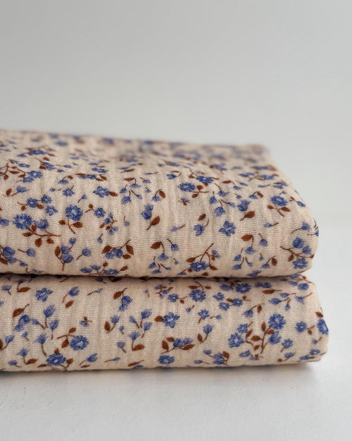 Hydrofiel doek - CHOCOLADE BLUEBELL