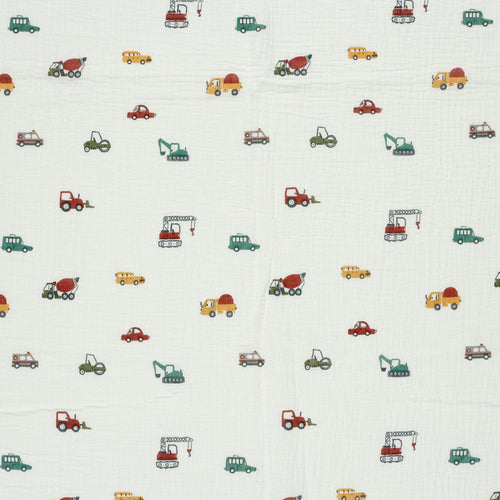 Dekbedovertrek Hydrofiel - VOERTUIGEN (PRE-ORDER)