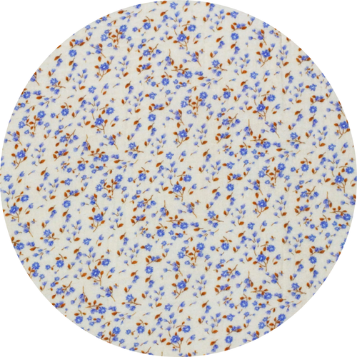 Hoeslaken Hydrofiel - CHOCOLADE BLUEBELL