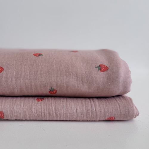 Hydrofiel doek - AARDBEIEN
