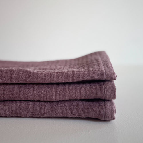 MAUVE hydrofiel - Spuugdoekjes Set
