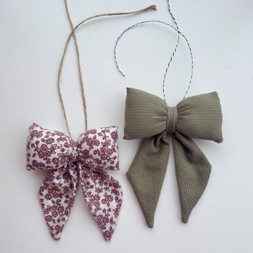 Strikje - VAN STOF (meerdere opties)